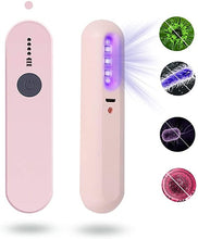 Load image into Gallery viewer, Portable USB UV Sanitizing Travel Wand LED Germicidal Sterilization Lamp Mini UV Ultraviolet Disinfection Light for Household