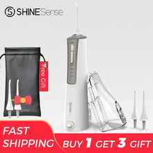 Load image into Gallery viewer, ShineSense SIO200 Oral Irrigator Water Flosser Dental Water Jet Teeth Cleaner Rechargeable with Travel Bag for Xiaomi Waterpik