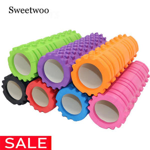 Yoga Column Fitness Pilates Yoga Foam Roller Blocks Train Gym Massage Grid Trigger Point Therapy Physio Exercise