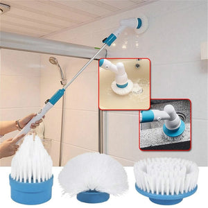 Turbo Scrub Electric Cleaning Bathtub Brush Cleaner Wireless Charging Power Floor Cleaner Bathroom Kitchen Tool