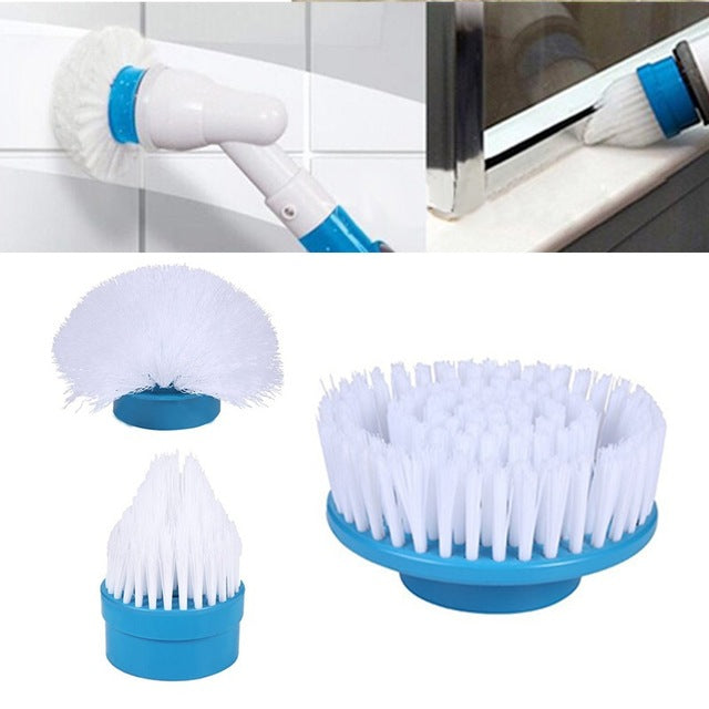 Turbo Scrub Electric Cleaning Bathtub Brush Cleaner Wireless Charging Power Floor Cleaner Bathroom Kitchen Tool