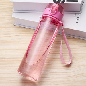 Water Bottle High Quality Portable Leak-proof Tour Outdoor Bicycle Sports Drinking Plastic Water Bottles 10 JOUDOO 400ml 560ml