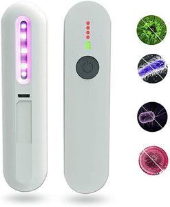 Portable USB UV Sanitizing Travel Wand LED Germicidal Sterilization Lamp Mini UV Ultraviolet Disinfection Light for Household