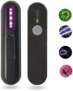 Portable USB UV Sanitizing Travel Wand LED Germicidal Sterilization Lamp Mini UV Ultraviolet Disinfection Light for Household